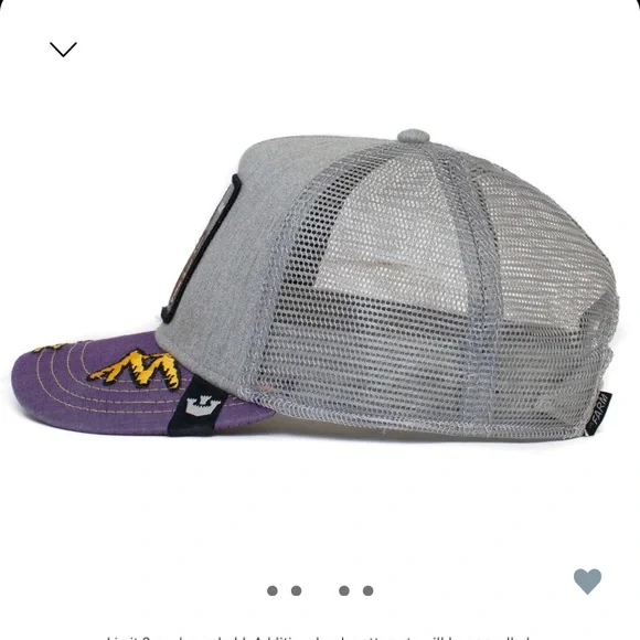 NIB Limited Edition Goorin Brothers “Meh” Lazy Bear Trucker Hat - Picture 3 of 6